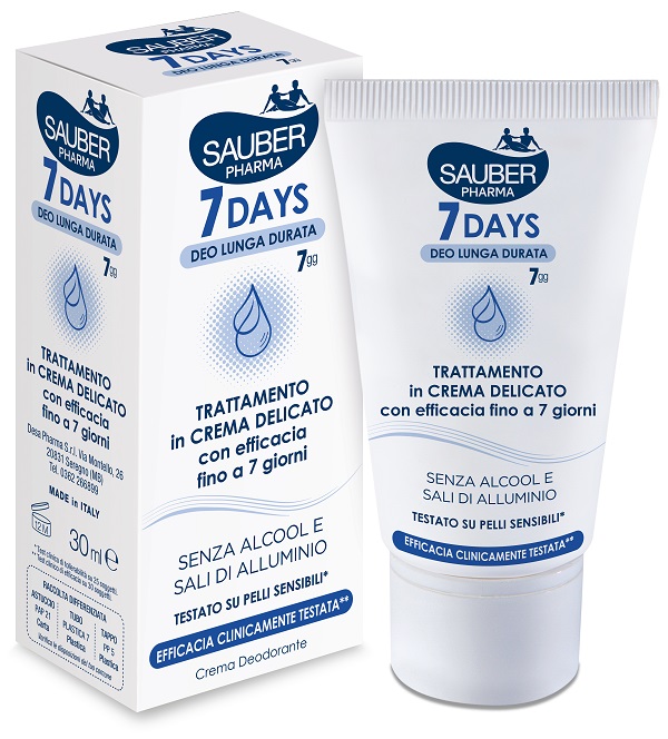 SAUBER 7DAYS CREMA 7 GIORNI 30 ML - FarmaLucia
