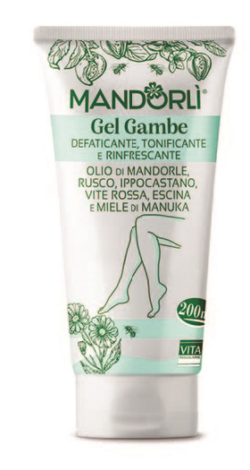 MANDORLI GEL GAMBE DEFATICANTE TONIFICANTE E RINFRESCANTE 200 ML - FarmaLucia
