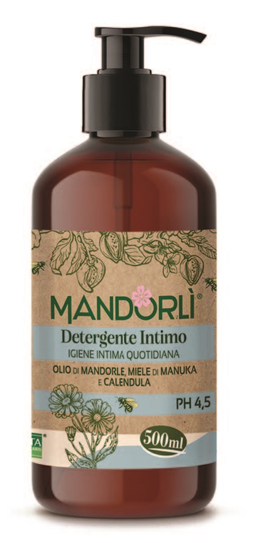 MANDORLI DETERGENTE INTIMO IGIENE INTIMA QUOTIDIANA 500 ML - FarmaLucia