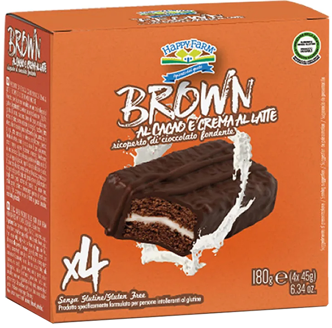 HAPPY FARM BROWN 4 PEZZI DA 45 G - FarmaLucia
