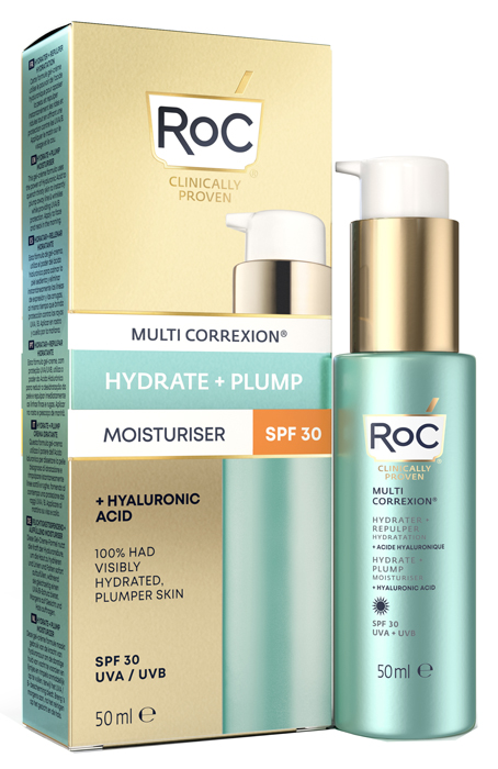 ROC MULTI CORREXION HYDRATE+ PLUMP IDRATANTE VISO SPF30 50 ML - FarmaLucia