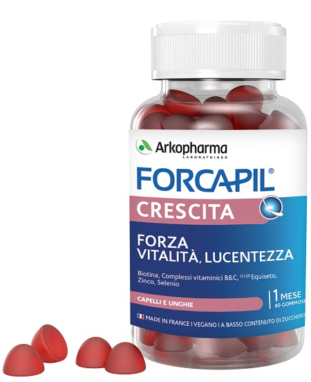 FORCAPIL CRESCITA 60 GOMMOSI - FarmaLucia