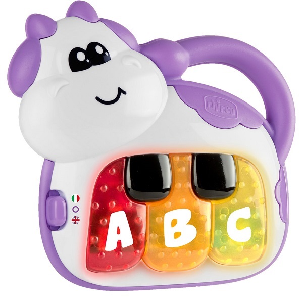 CHICCO GIOCO BS COW PIANO ITALIAN/ENGLISH - FarmaLucia