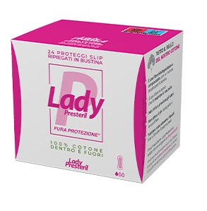 LADY PRESTERIL PROTEGGI SLIP RIPIEGATI BIODEGRADABILI 24 PEZZI - FarmaLucia
