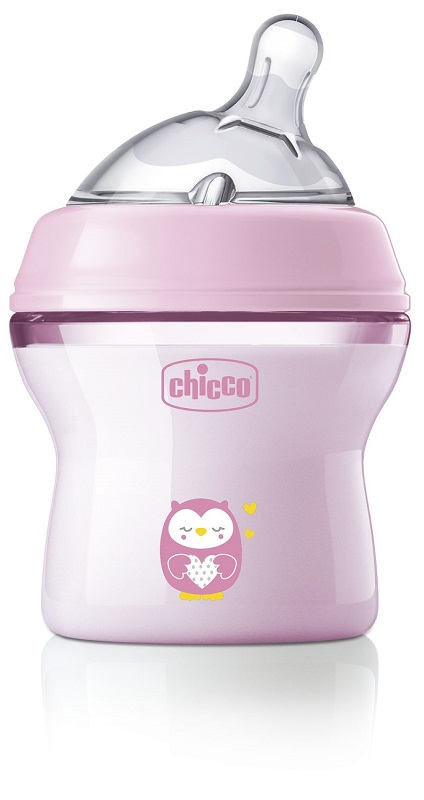 CHICCO BIBERON NAT FEEL PP 0M+ 150 ML BIMBA - FarmaLucia