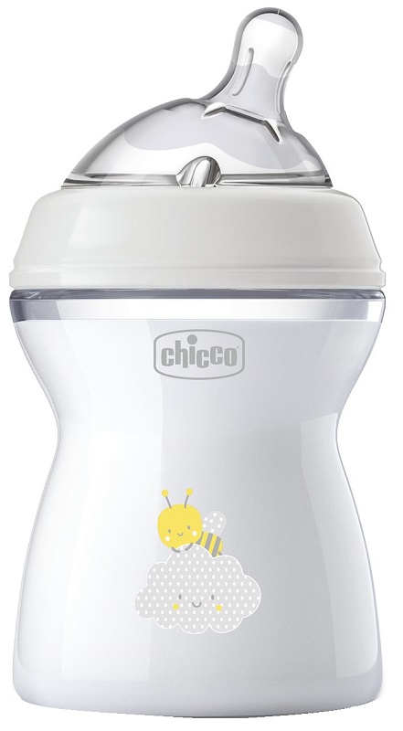 CHICCO BIBERON NAT FEEL PP 2M+ 250 ML UNISEX - FarmaLucia