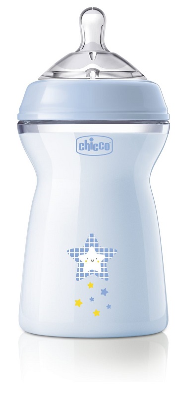 CHICCO BIBERON NAT FEEL PP 6M+ 330 ML BIMBO - FarmaLucia