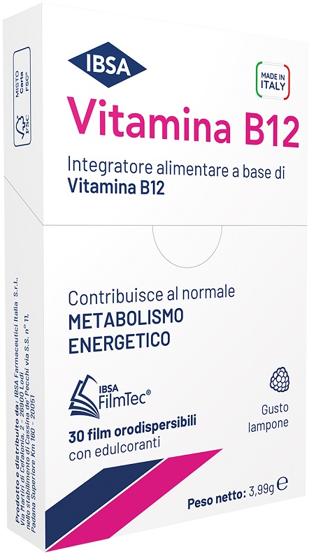 VITAMINA B12 IBSA 30 FILM ORALI - FarmaLucia