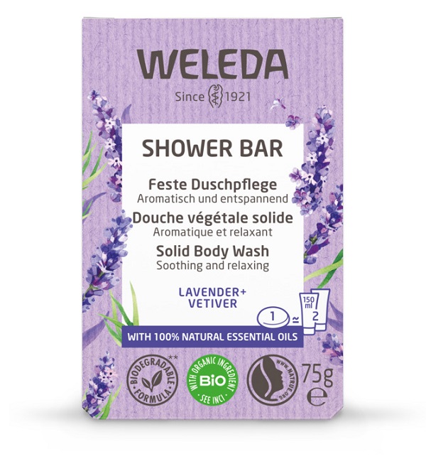 BAGNO DOCCIA SOLIDO LAVANDA + VETIVER 75 G - FarmaLucia