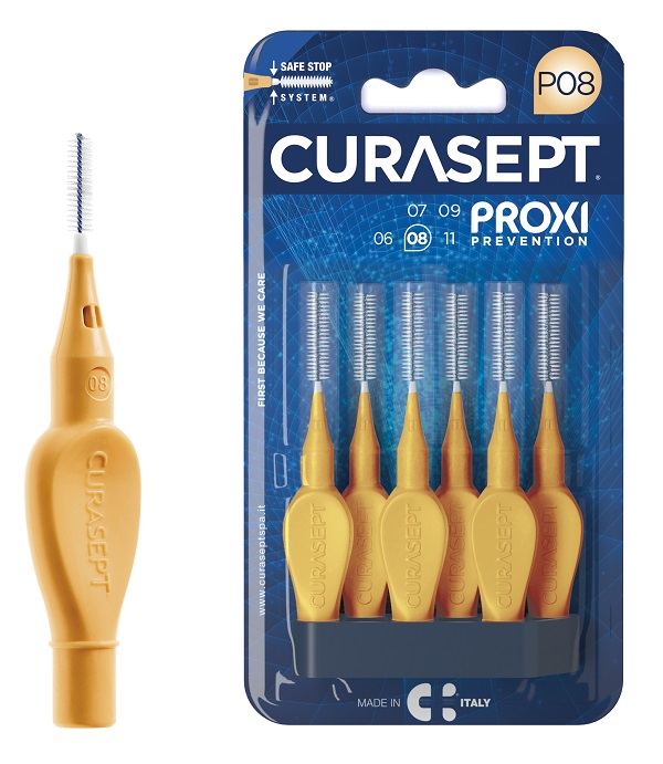 CURASEPT PROXI P08 ARANCIO CHIARO 6 PEZZI - FarmaLucia