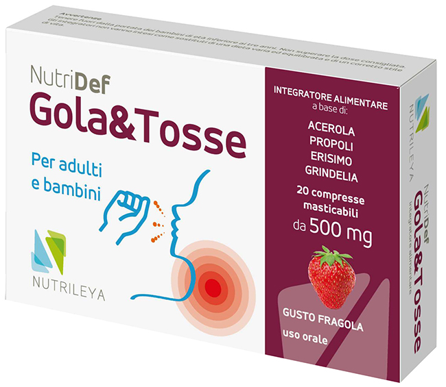NUTRIDEF GOLA&TOSSE 20 COMPRESSE - FarmaLucia
