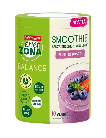 ENERZONA SMOOTHIE FRUTTI DI BOSCO 300 G - FarmaLucia