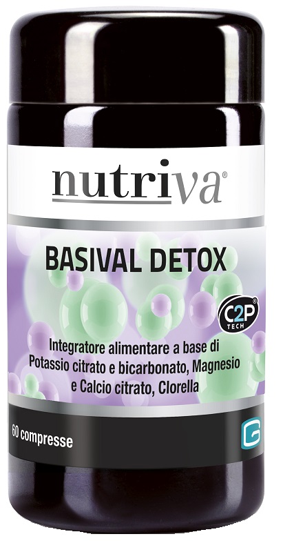 NUTRIVA BASIVAL DETOX 60 COMPRESSE - FarmaLucia