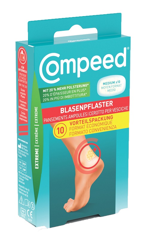 CEROTTI COMPEED PER VESCICHE MEDIO EXTREME 10 PEZZI - FarmaLucia