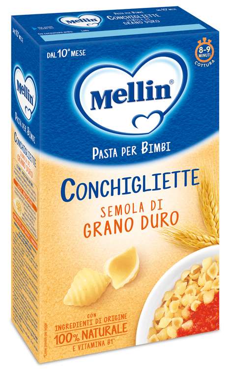 MELLIN CONCHIGLIETTE 100% GRANO DURO 280 G - FarmaLucia