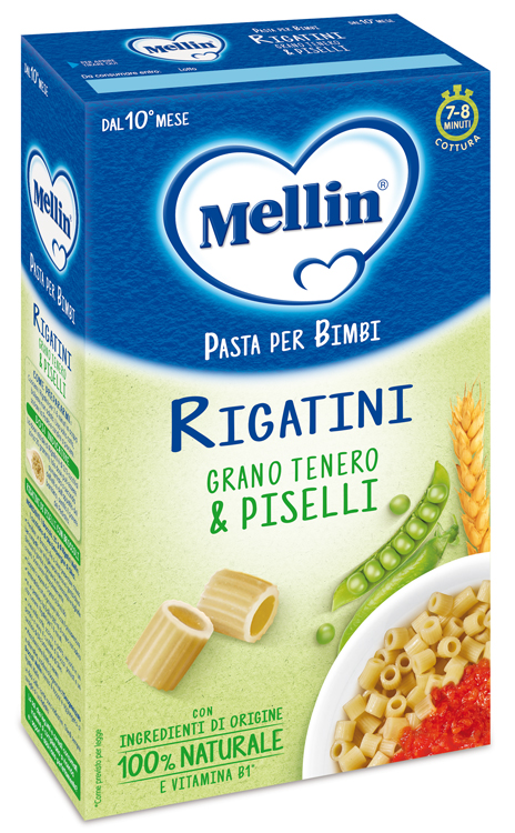 MELLIN RIGATINI CON PISELLI 280 G - FarmaLucia
