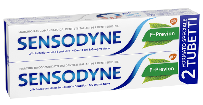 SENSODYNE F PREVION 2 X 75 ML - FarmaLucia