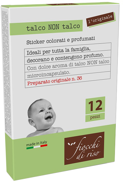 FIOCCHI DI RISO TALCO NON TALCO CEROTTI 12 PEZZI - FarmaLucia