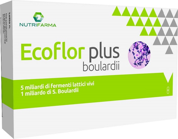 ECOFLOR PLUS BOULARDII 20 CAPSULE - FarmaLucia