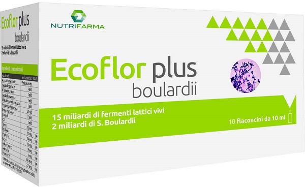 ECOFLOR PLUS BOULARDII 10 FLACONCINI - FarmaLucia