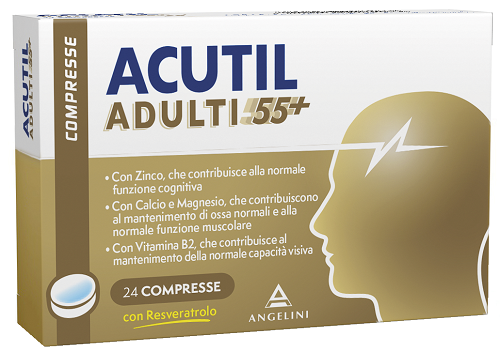 ACUTIL ADULTI 55+ 24 COMPRESSE IT - FarmaLucia