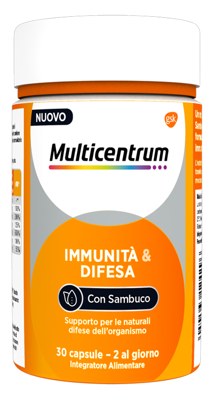 MULTICENTRUM IMMUNITA' & DIFESA 30 CAPSULE - FarmaLucia