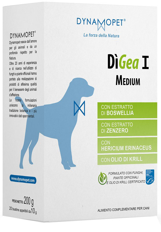 DIGEA I MEDIUM PER CANI 20 BUSTINE DA 10 G - FarmaLucia