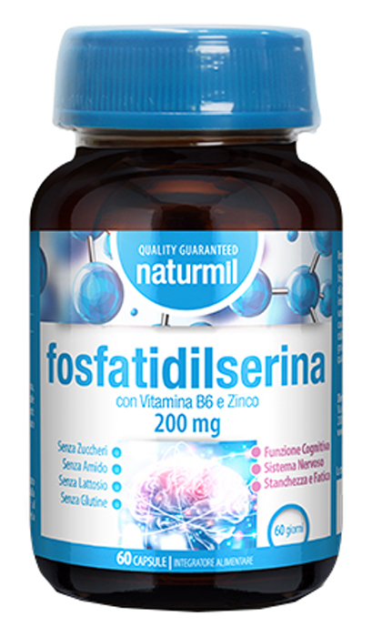 NATURMIL FOSFATIDILSERINA 200 MG 60 CAPSULE - FarmaLucia