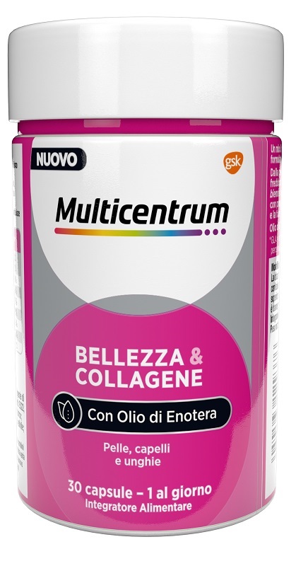 MULTICENTRUM BELLEZZA & COLLAGENE 30 CAPSULE - FarmaLucia