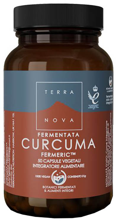 TERRANOVA CURCUMA FERMENTATA 50 CAPSULE - FarmaLucia