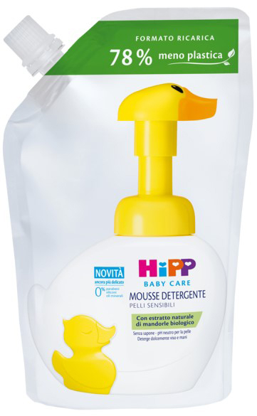 HIPP BABY CARE RICARICA MOUSSE DETERGENTE PAPERELLA FUN 250 ML - FarmaLucia