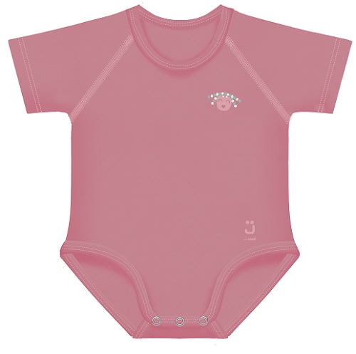 BODY 0-36 MESI BIO COTTON WARM TRIBE OLD ROSE - FarmaLucia