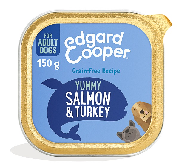 EDGARD&COOPER DOG EXPORT CUP SALMON & TURKEY 150 G - FarmaLucia
