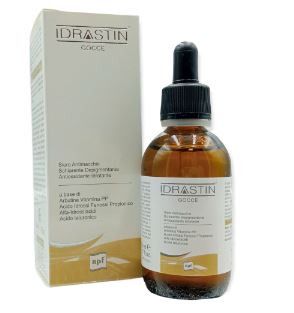IDRASTIN GOCCE SIERO ANTIMACCHIE SCHIARENTE DEPIGMENTANTE ANTIOSSIDANTE IDRATANTE 50 ML - FarmaLucia
