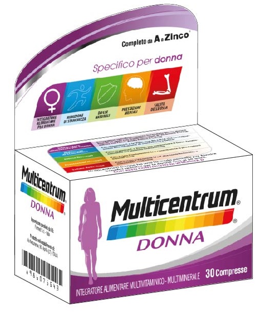 MULTICENTRUM DONNA 30 COMPRESSE - FarmaLucia