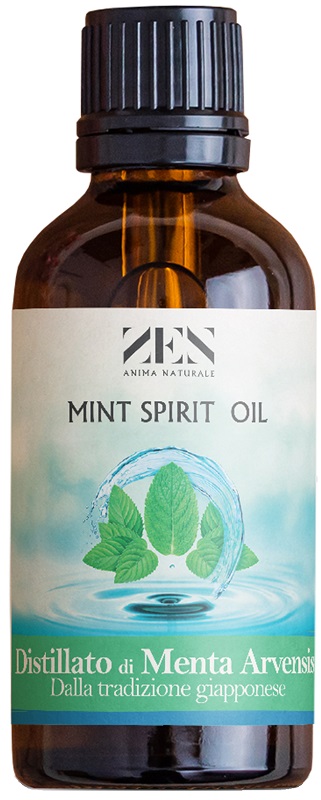 ZEN MINT SPIRIT OIL DISTILLATO DI MENTA ARVENSIS DALLA TRADIZIONE GIAPPONESE 100 ML - FarmaLucia
