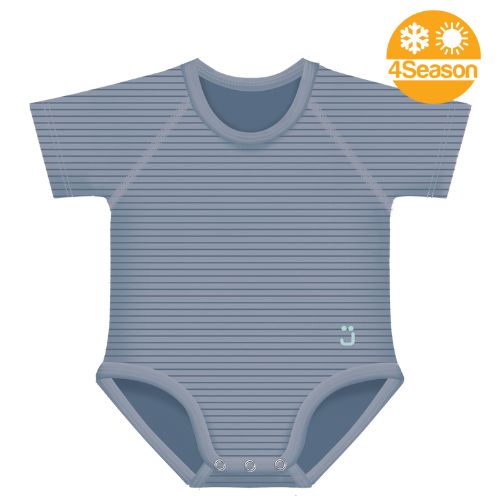 J BIMBI BODY 0-36M BIO COTTON 4SEASON RIGHE BLU - FarmaLucia