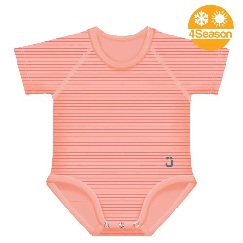 J BIMBI BODY 0-36M BIO COTTON 4SEASON RIGHE CORALLO - FarmaLucia