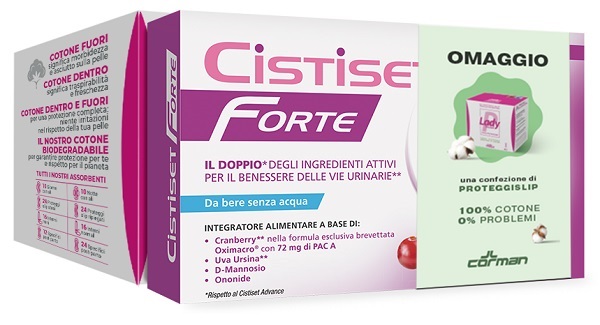 CISTISET FORTE 8 STICK + LADY PRESTERIL PROTEGGISLIP 100% COTONE IN OMAGGIO - FarmaLucia