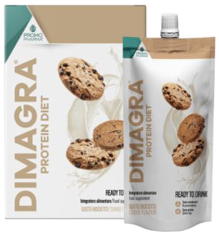 DIMAGRA PROTEIN DIET BISCOTTO 7 PEZZI DA 220 G - FarmaLucia
