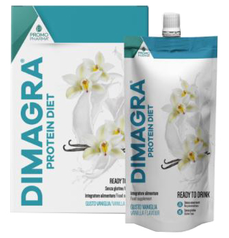 DIMAGRA PROTEIN DIET VANIGLIA 7 PEZZI DA 220 G - FarmaLucia