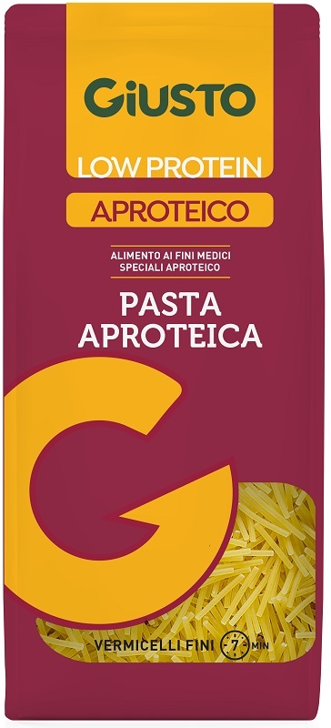 GIUSTO APROTEICO VERMICELLI FINI 250 G - FarmaLucia