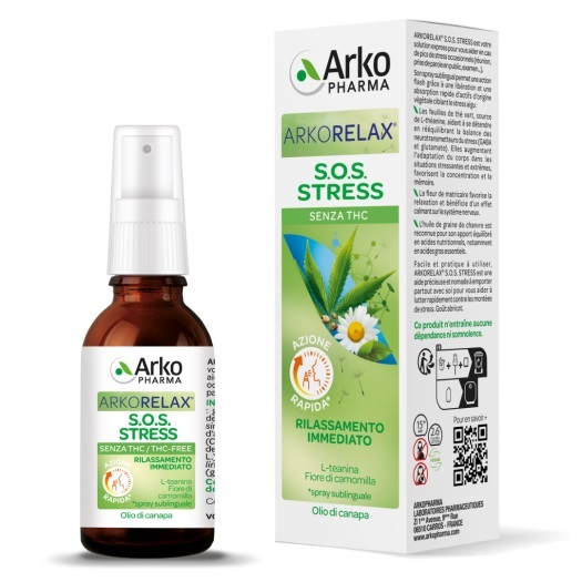 ARKORELAX SOS STRESS 15 ML - FarmaLucia