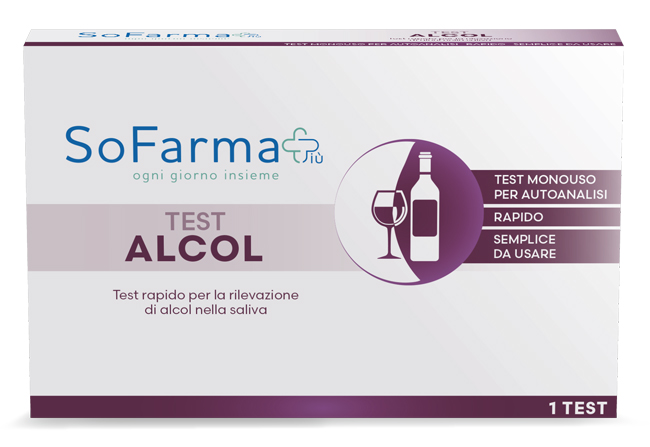 TEST AUTODIAGNOSTICO RAPIDO ALCOL SOFARMAPIU' - FarmaLucia