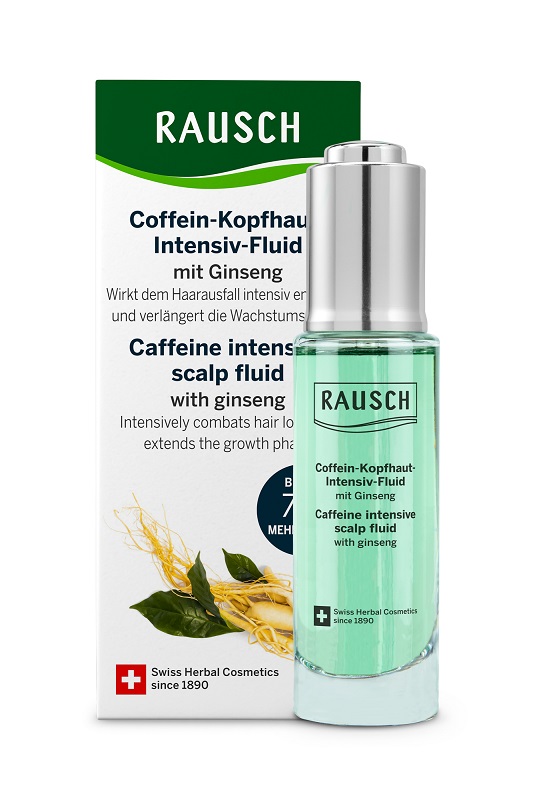 RAUSCH FLUIDO INTENSIVO CUOIO CAPELLUTO CAFFEINA GINSENG 30ML - FarmaLucia