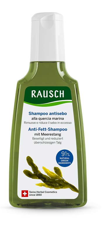 RAUSCH SHAMPOO ANTISEBO ALLA QUERCIA MARINA 200 ML - FarmaLucia