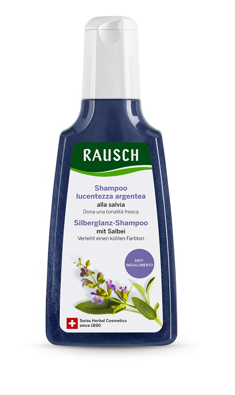 RAUSCH SHAMPOO LUCENTEZZA ARGENTEA ALLA SALVIA 200 ML - FarmaLucia
