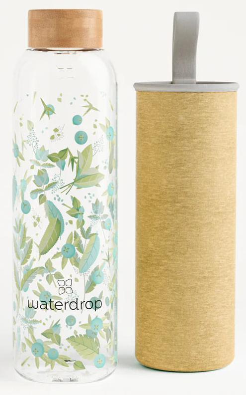 WATERDROP BOTTIGLIA VETRO CLEAN DA 600 ML - FarmaLucia