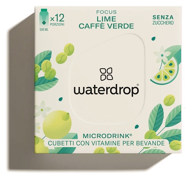 WATERDROP MICRODRINK FOCUS 12 CUBETTI - FarmaLucia