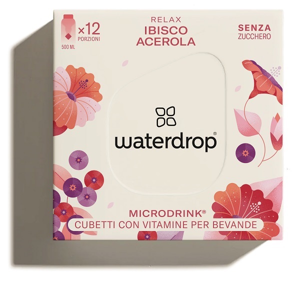 WATERDROP MICRODRINK RELAX 12 CUBETTI - FarmaLucia